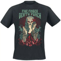 T-Shirt Heavy Graphic Skull Cyberpunk