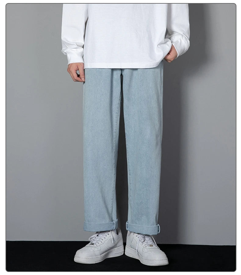 Calças de Ganga Wide Leg Minimalist "SEOUL"