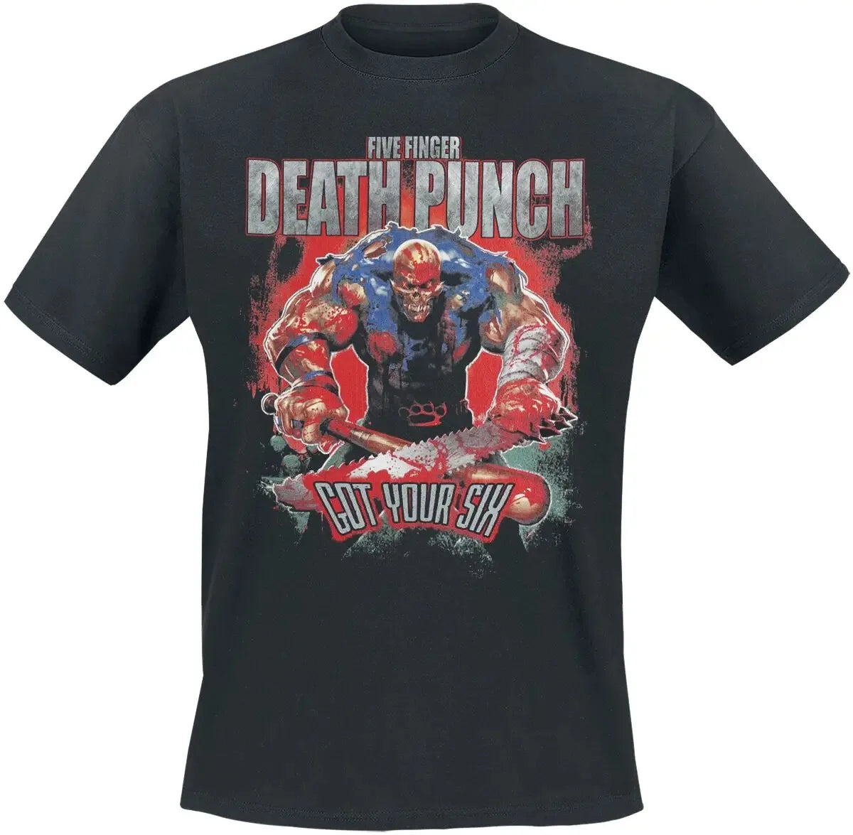 T-Shirt Heavy Graphic Got Your Six Brawler