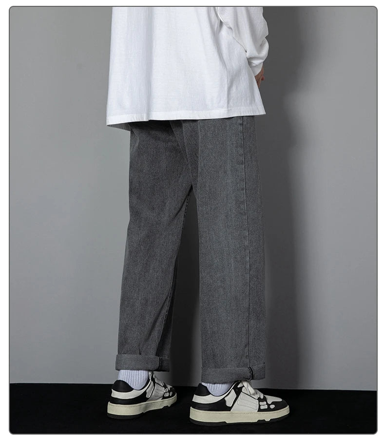 Pantalones vaqueros wide leg minimalistas "SEOUL"
