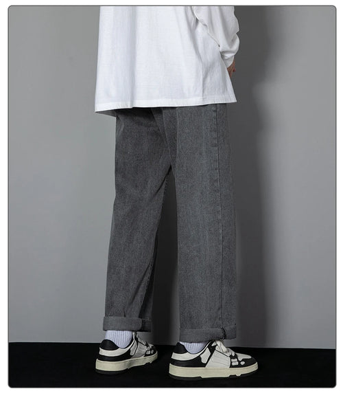 Calças de Ganga Wide Leg Minimalist "SEOUL"