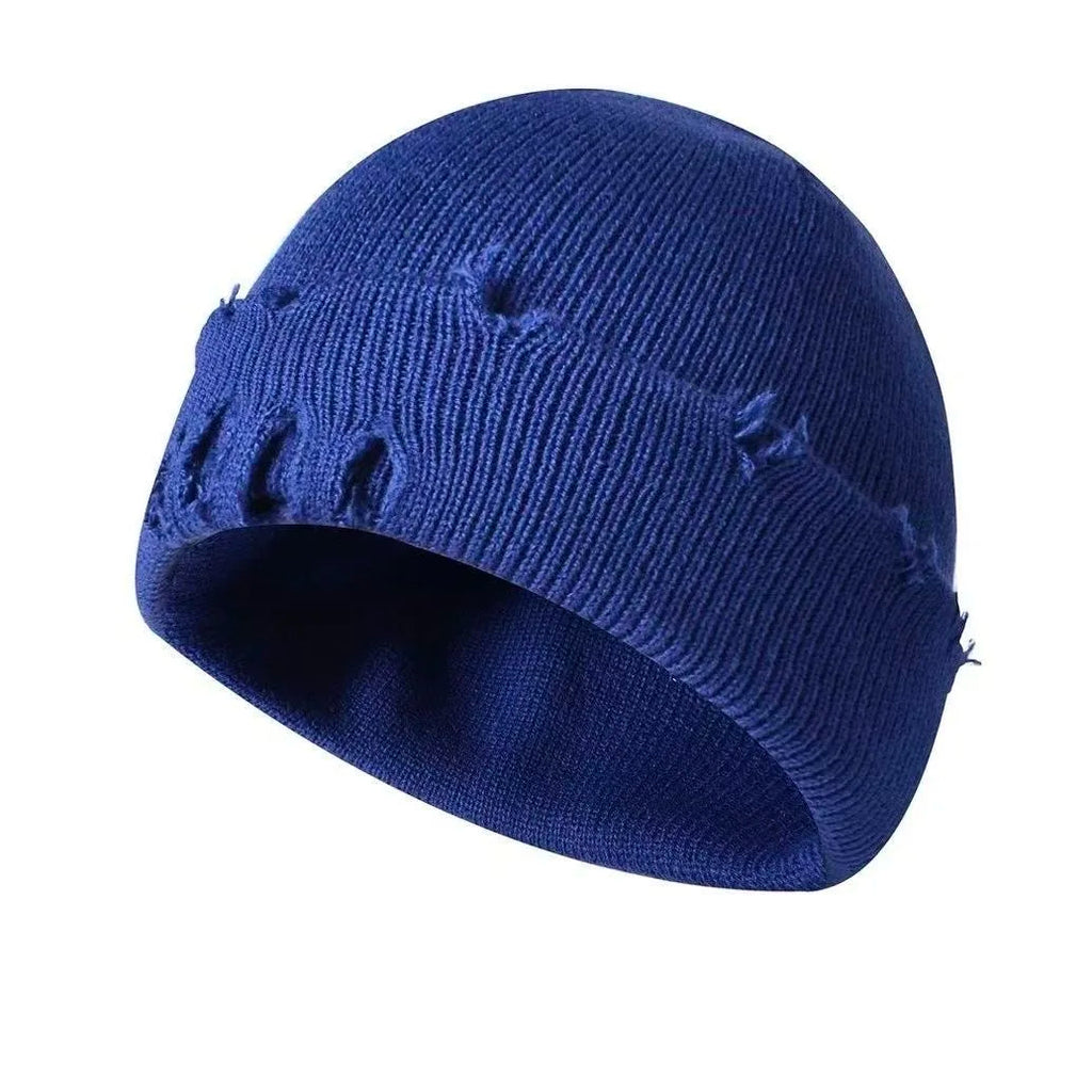 Gorro de Malha Distressed Vintage Beanie