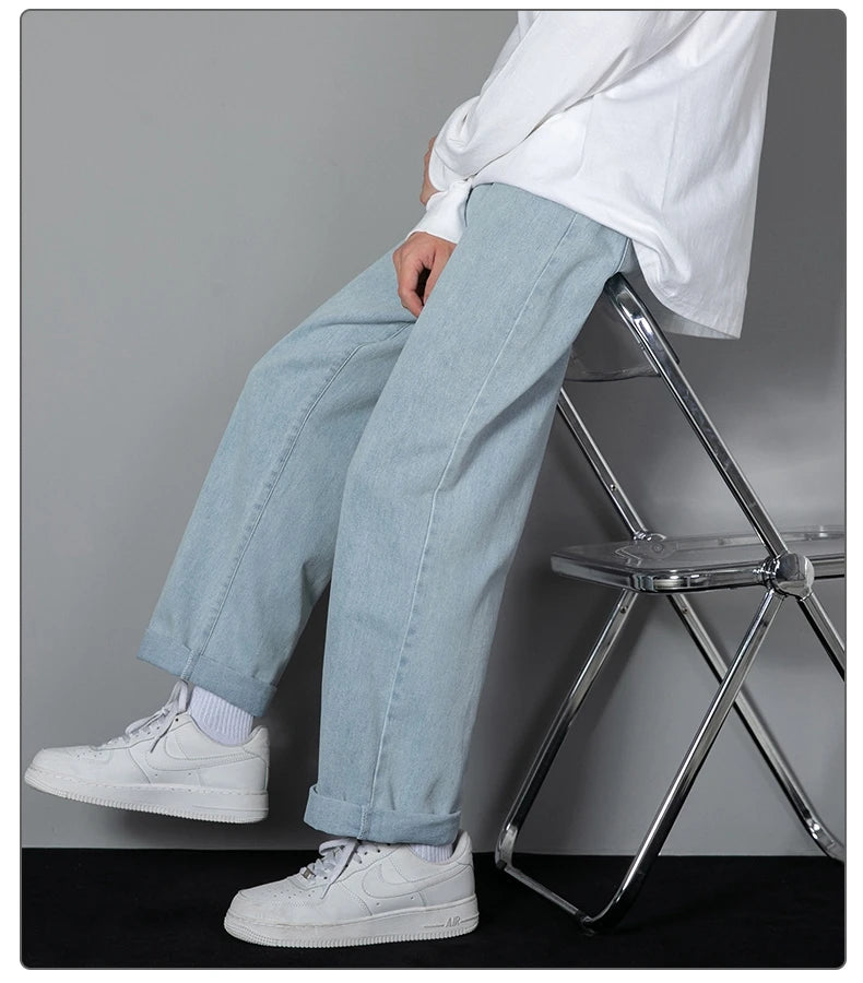 Calças de Ganga Wide Leg Minimalist "SEOUL"