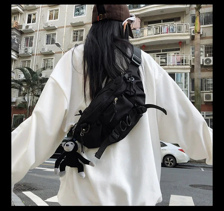 Mala de Ombro Techwear Streetwear