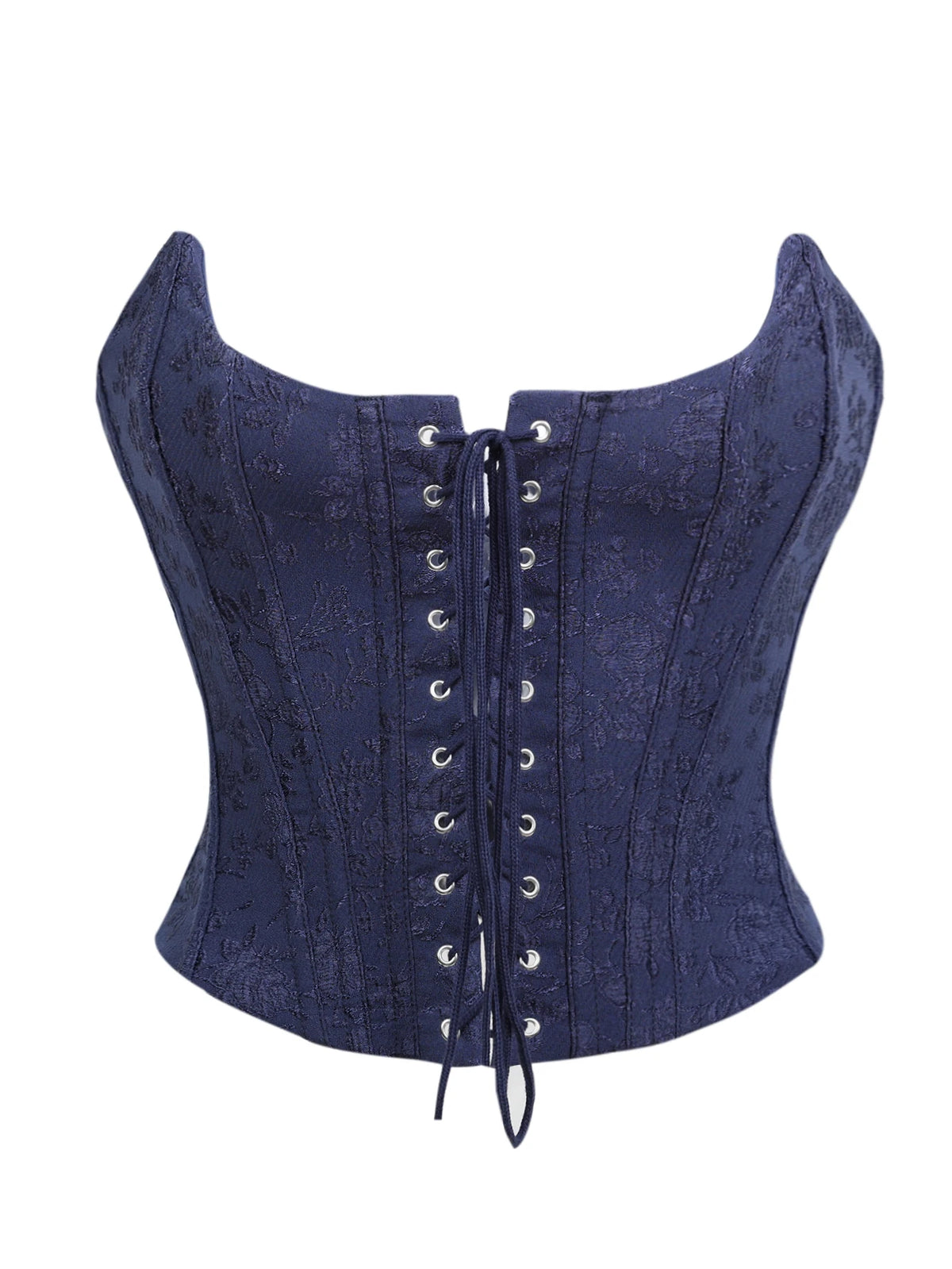 Top Corset Floral Vintage