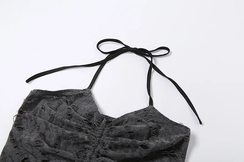 Conjunto Crop Top Y2K Fairy Grunge