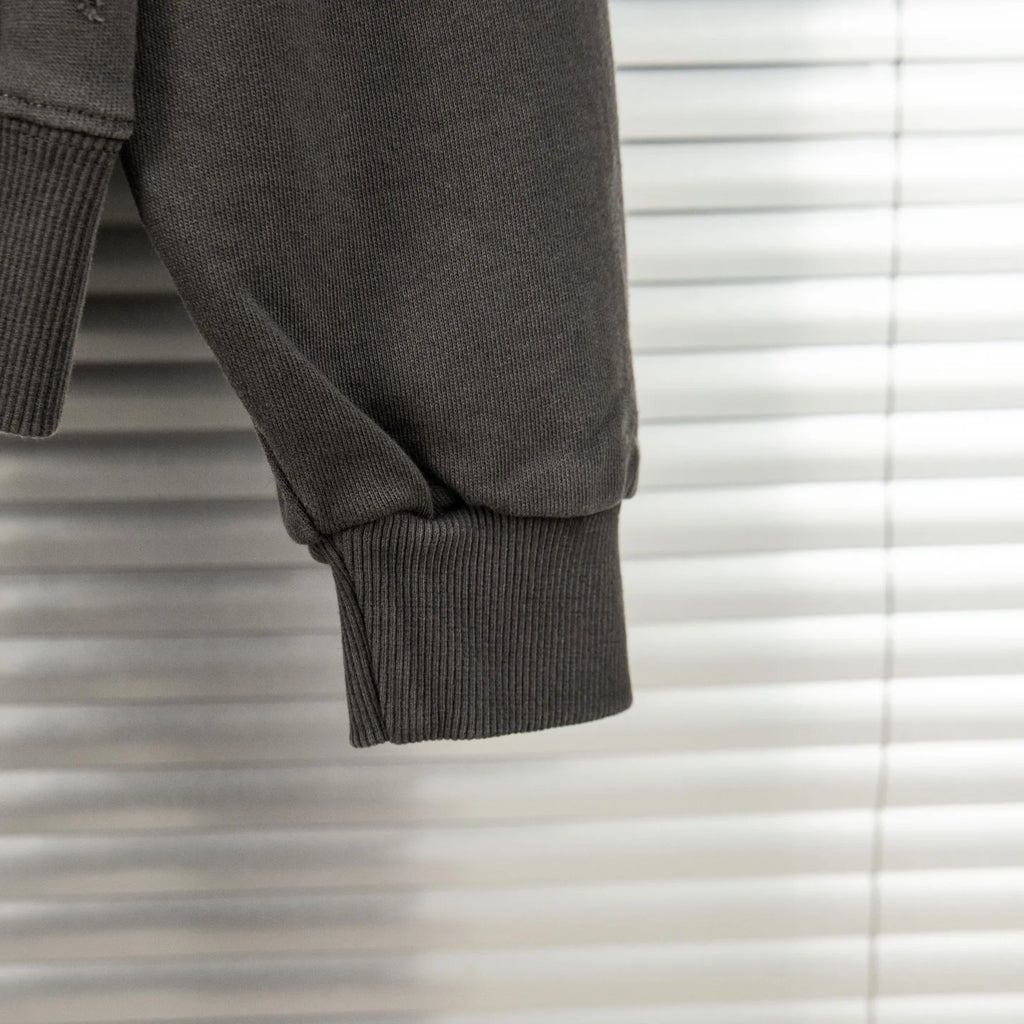 Hoodie Oversized Vintage Zip-Up