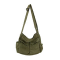 Mala Messenger Canvas Multi-Pocket Y2K