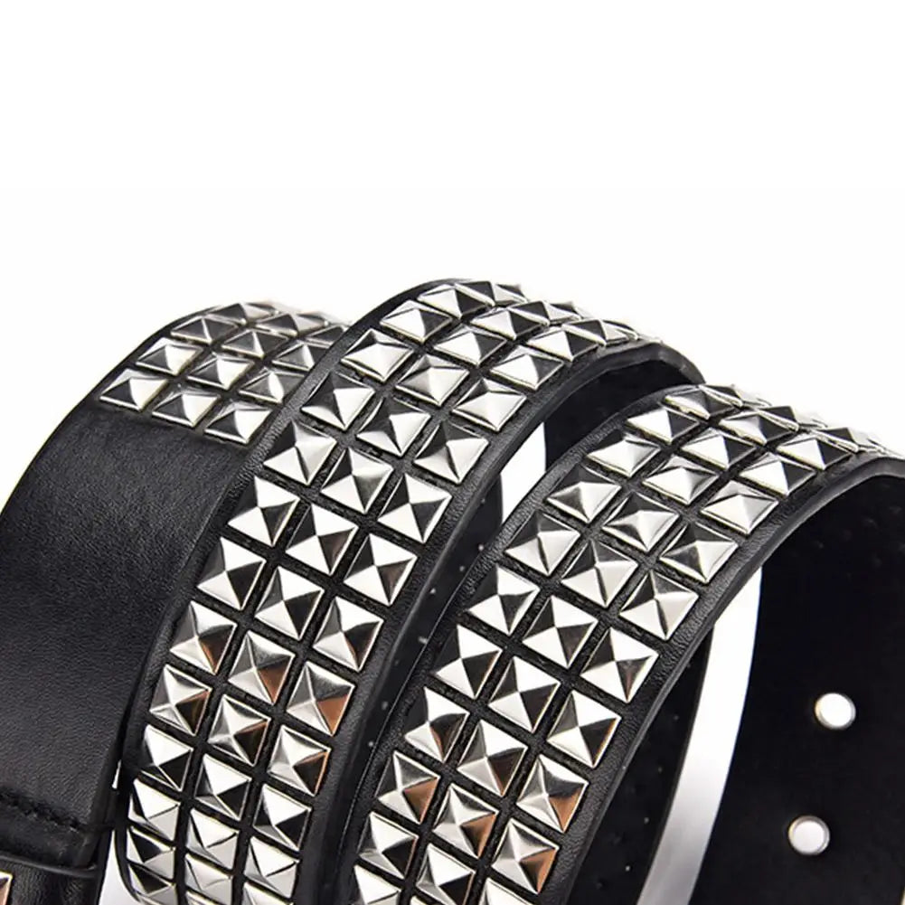 Cinto Punk com Rebites e Ilhoses "STUDDED BELT"