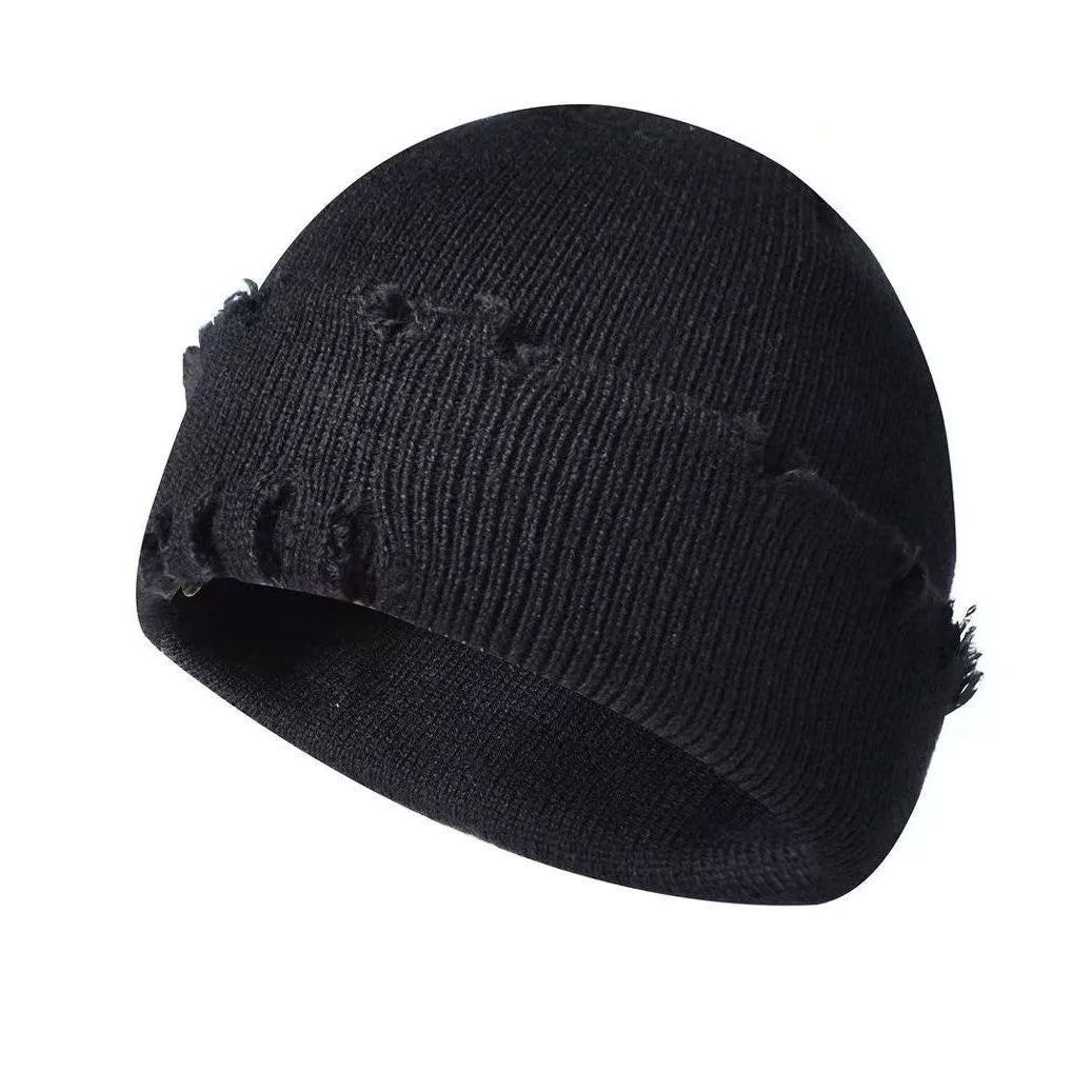 Gorro de Malha Distressed Vintage Beanie