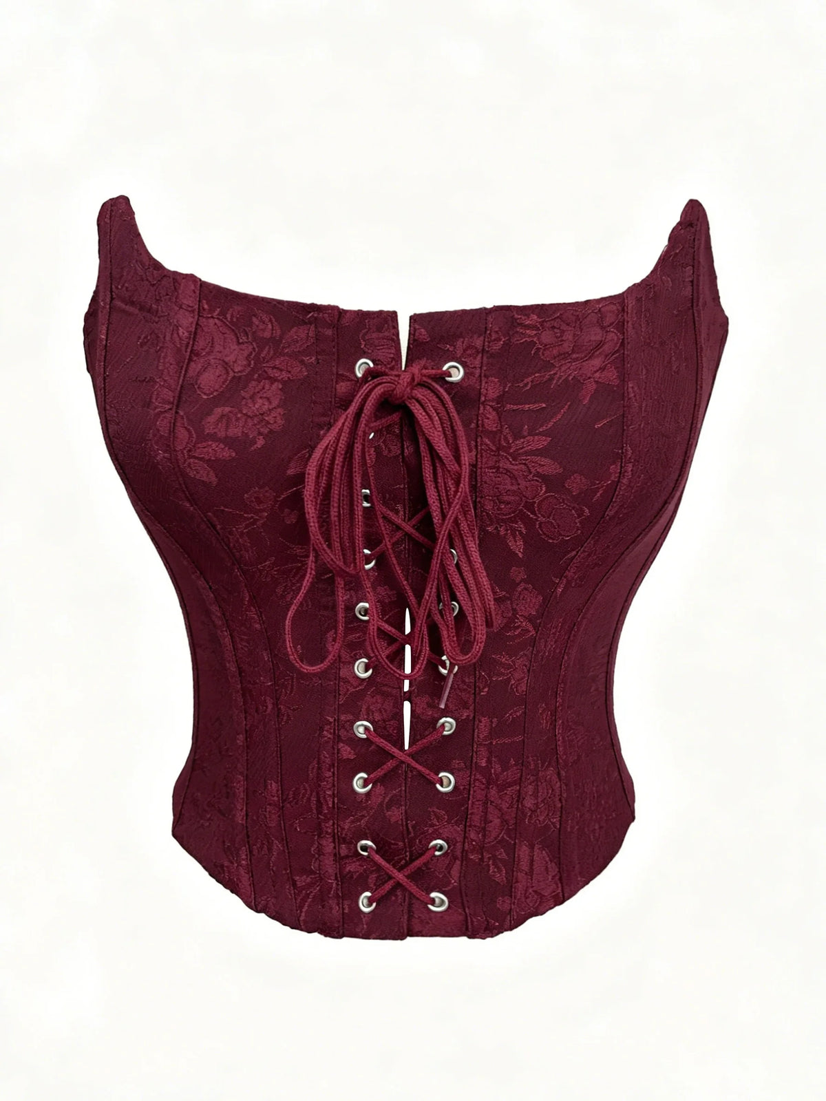 Top Corset Floral Vintage