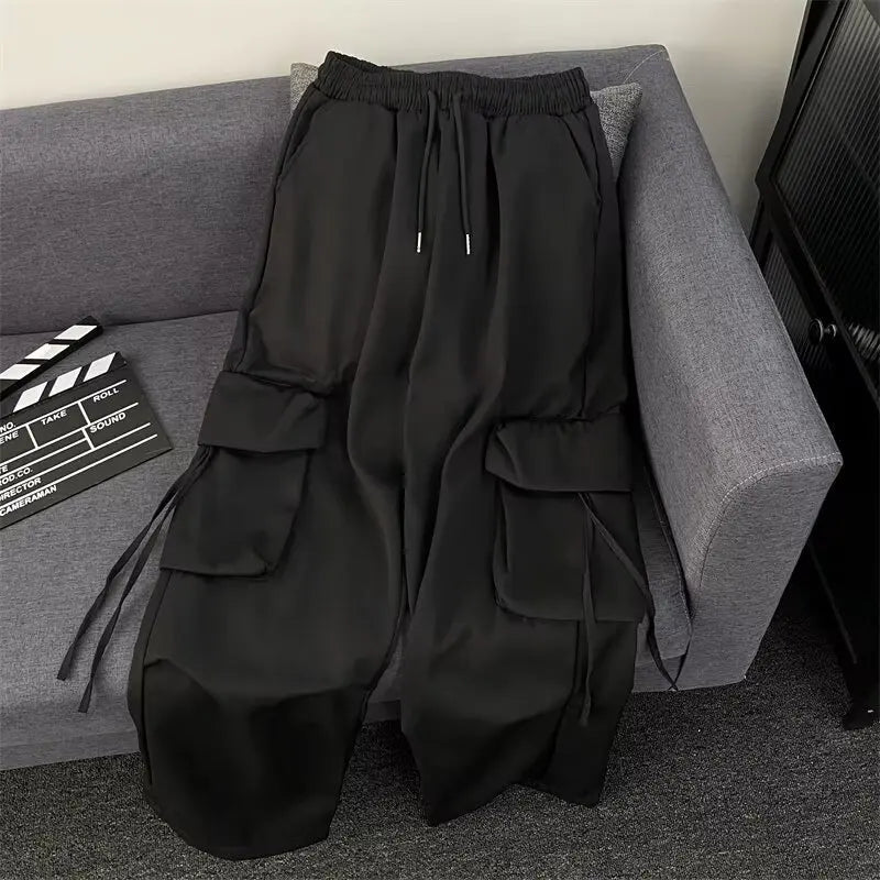 Calça Cargo Oversized Streetwear