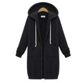 Casaco Hoodie Longo Oversized