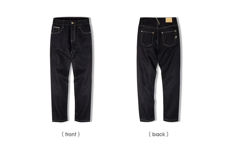 Calças de Ganga Heavyweight Vintage "RAW DENIM 15OZ"