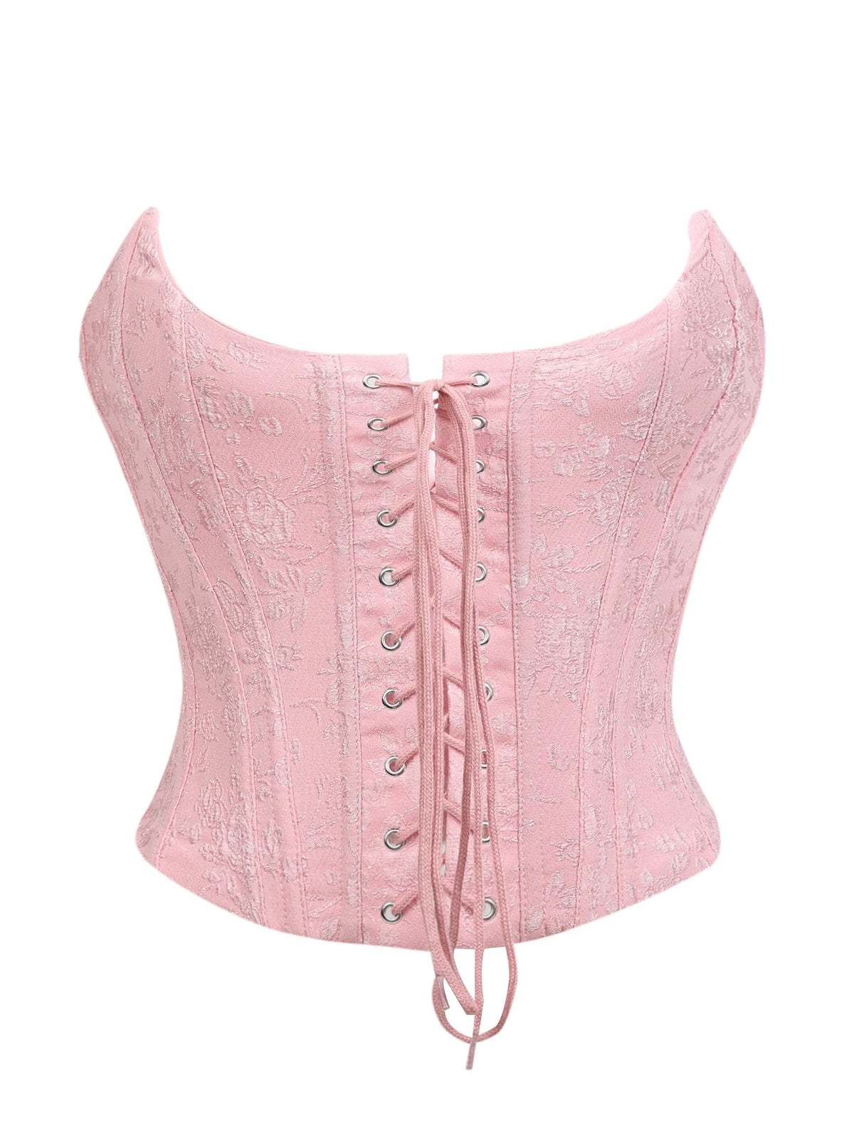 Top Corset Floral Vintage