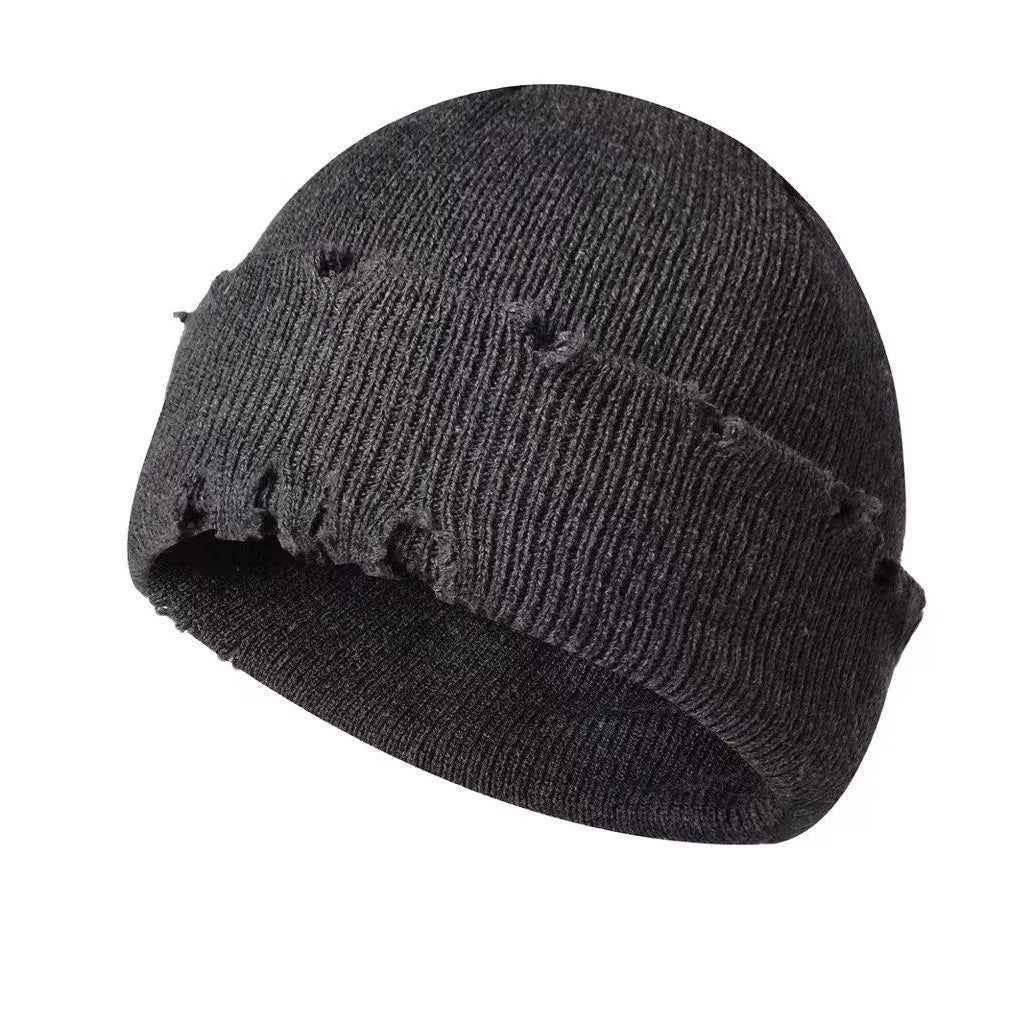 Gorro de Malha Distressed Vintage Beanie