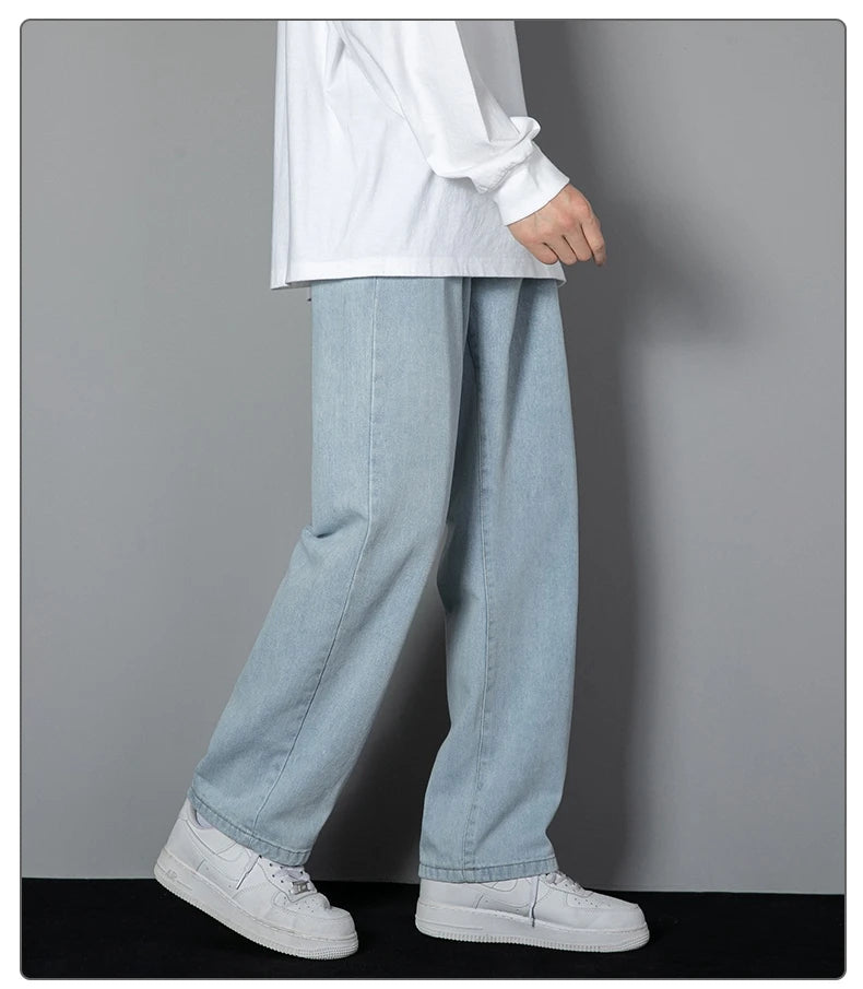 Pantalones vaqueros wide leg minimalistas "SEOUL"