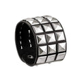 Pulseira Punk de Rebites "PIRAMID STUDS"